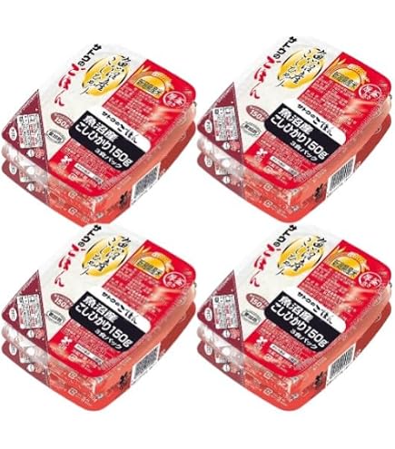 Amazon | サトウのごはん 魚沼産こしひかり 150g×24個 | 佐藤食品工業